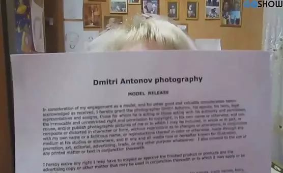 BBW Milf Blonde Sucks Anal Cock