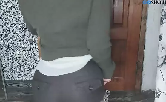 Sensual Blowjob with Dildo Tease