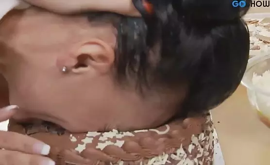 Lesbians Delightful Cake Celebration