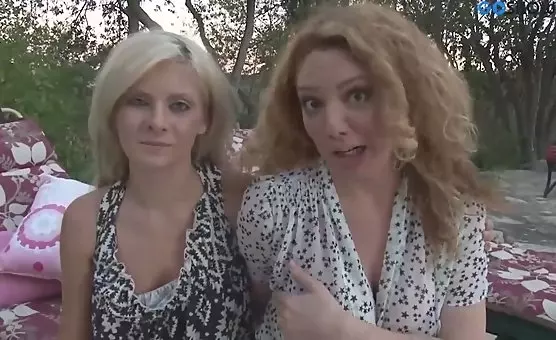 Gentle Lesbian Pool Encounter